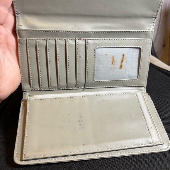 Vintage Betty Boop Tan Clutch fold over Wallet - Picture 6 of 6